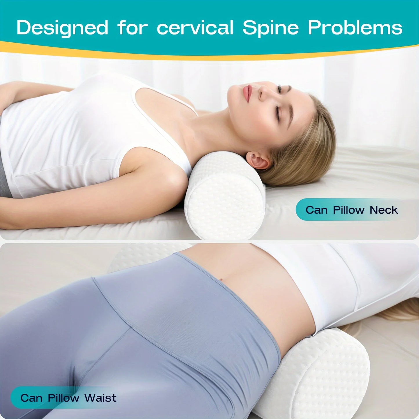 OrthoRoll™ Cervical Support Pillow