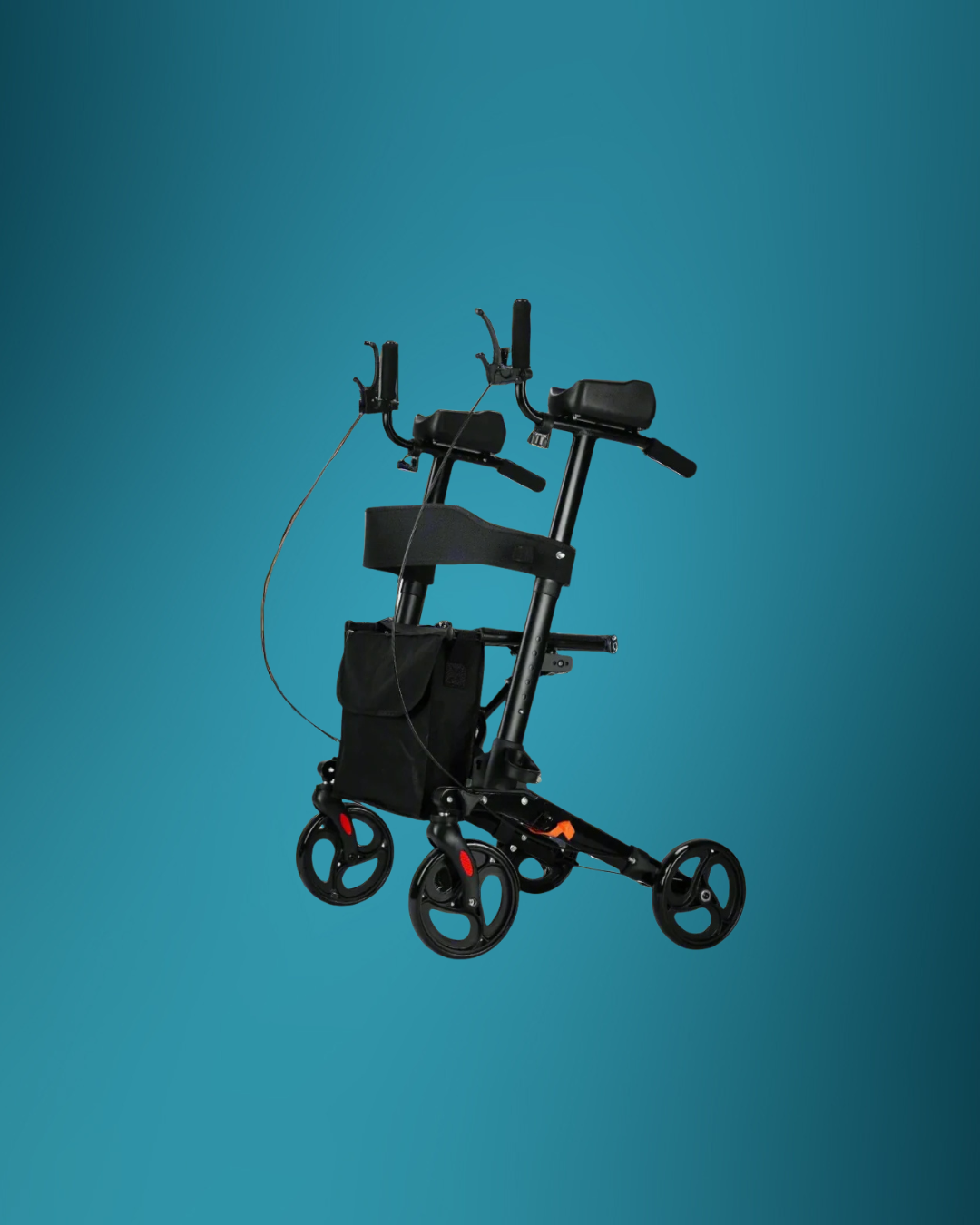 The Walking Buddy WalkPro X1 – Advanced Rollator Walker with Arm SupportCarts With Arm Support Walker